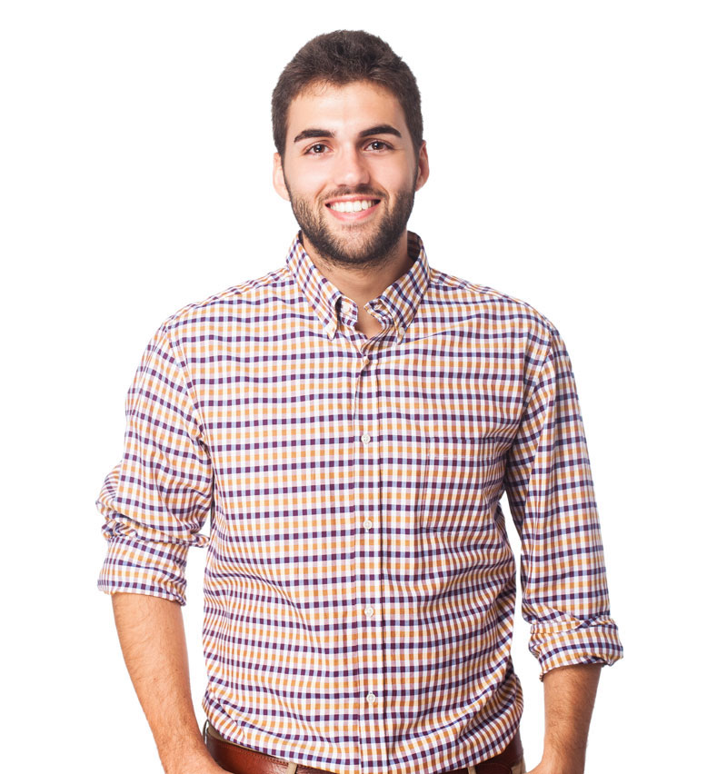 A generic square placeholder image with rounded corners in a figure.